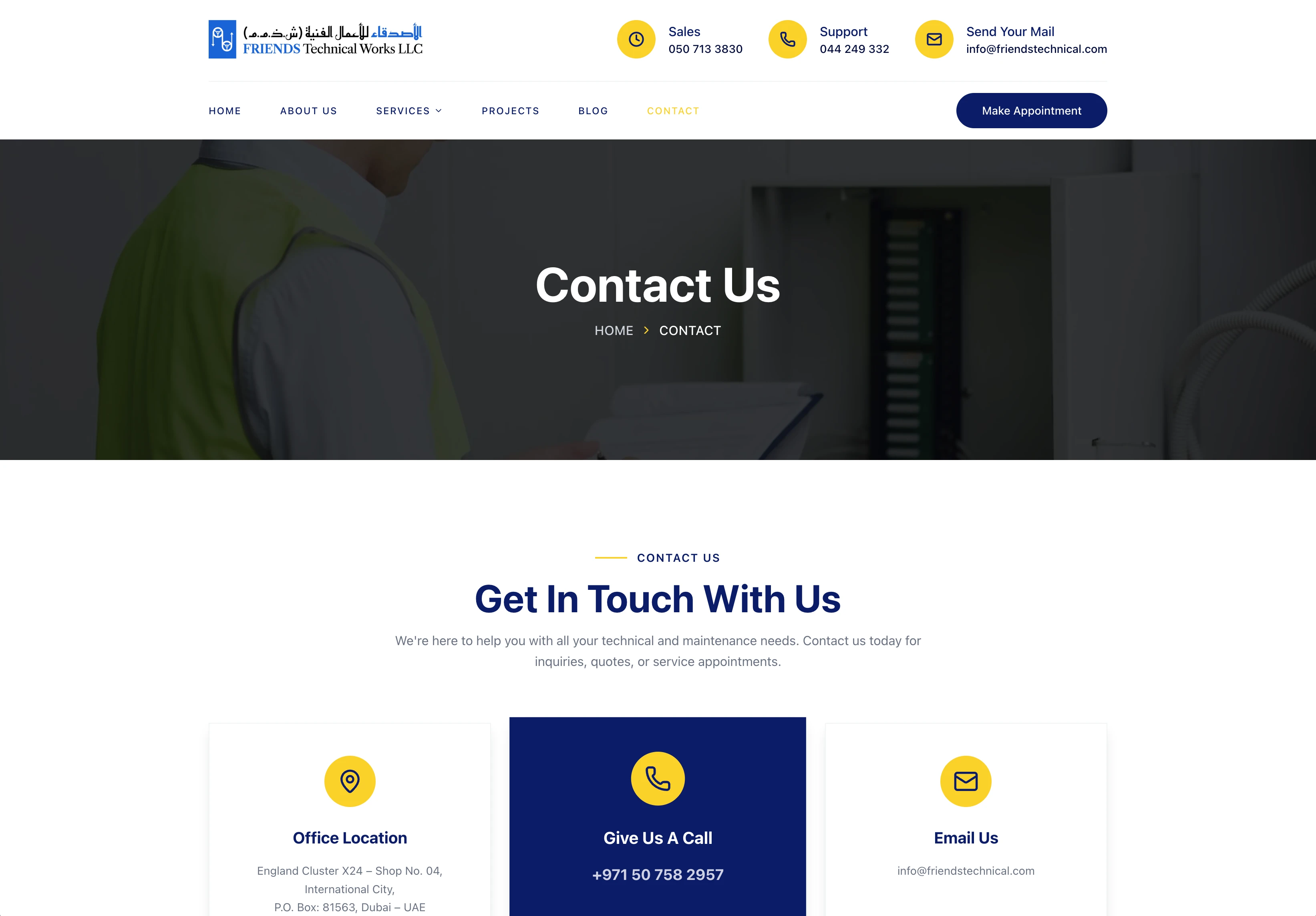 FRIENDSTECHNICAL.COM | Technical Services Platform - Slide 5