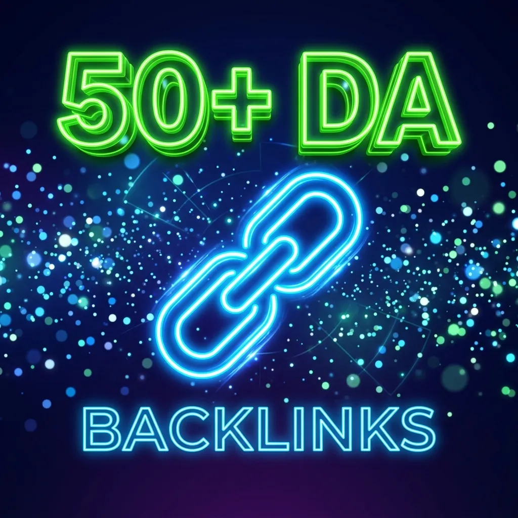 50+ DA Backlinks